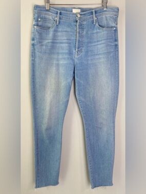 Mother Jeans, The Stunner Ankle Fray, size 31